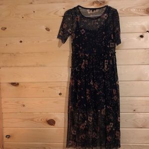 Floral Navy Dress